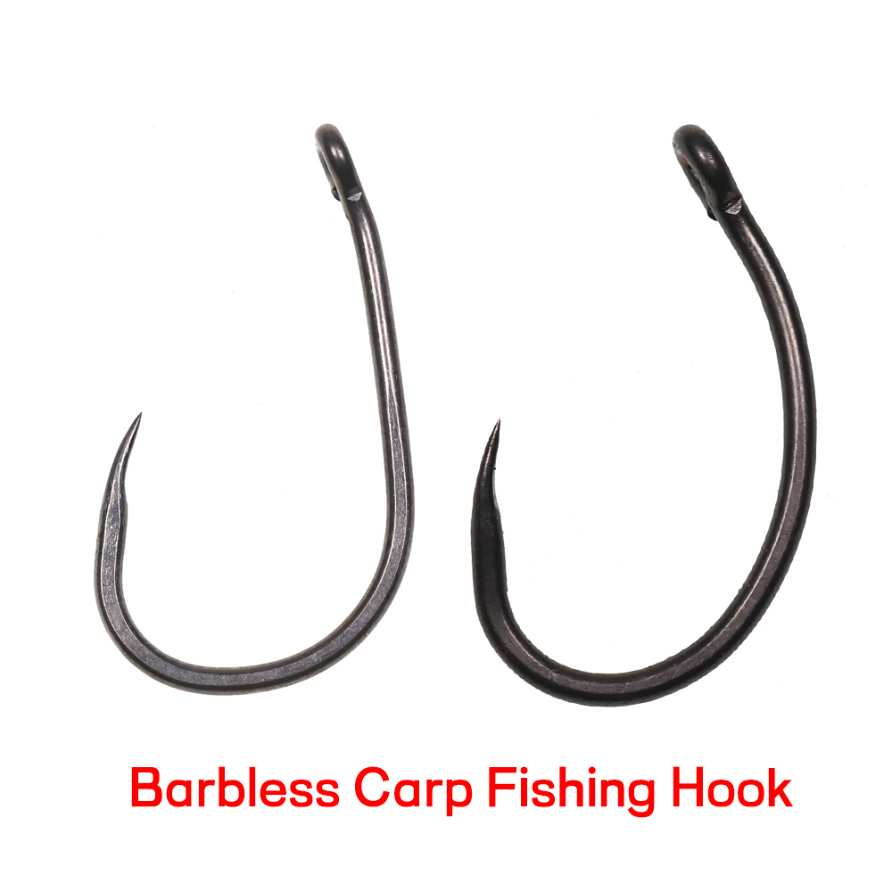 Fishing Hook Assortment - 50 adet mat siyah sazan balıkçılığı