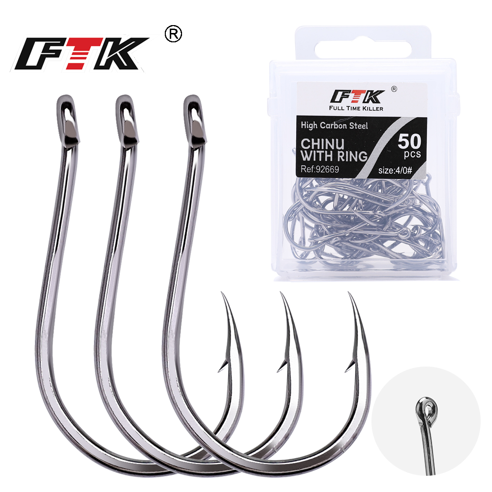 Fishing Hook Assortment - FTK 50-100 adet/kutu balıkçılık kanca aksesuarları